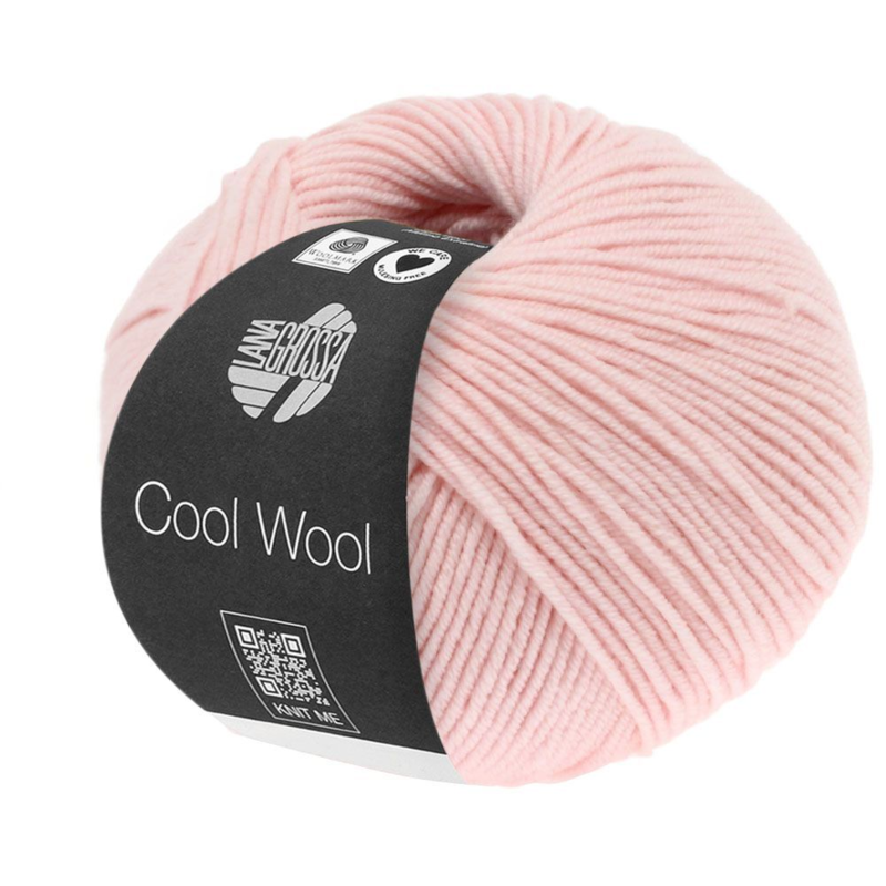 Lana Grossa Cool Wool 477 Hempeän vaaleanpunainen