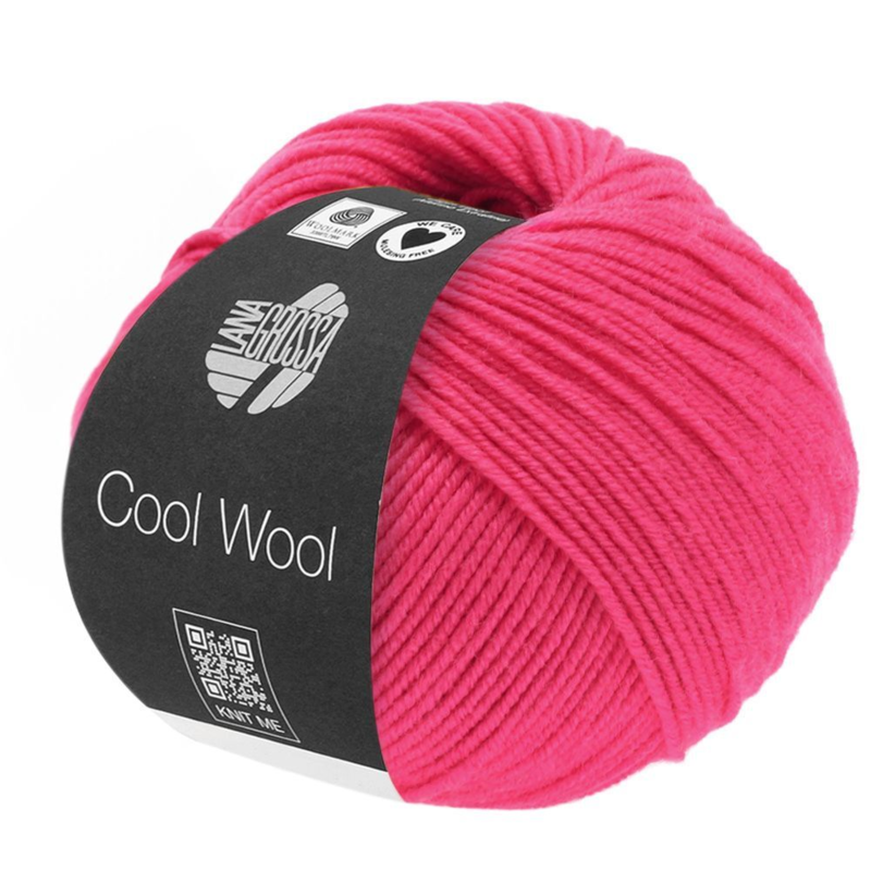 Lana Grossa Cool Wool 2043 Vadelmanpunainen