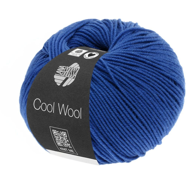 Lana Grossa Cool Wool 555 Koboltinsininen