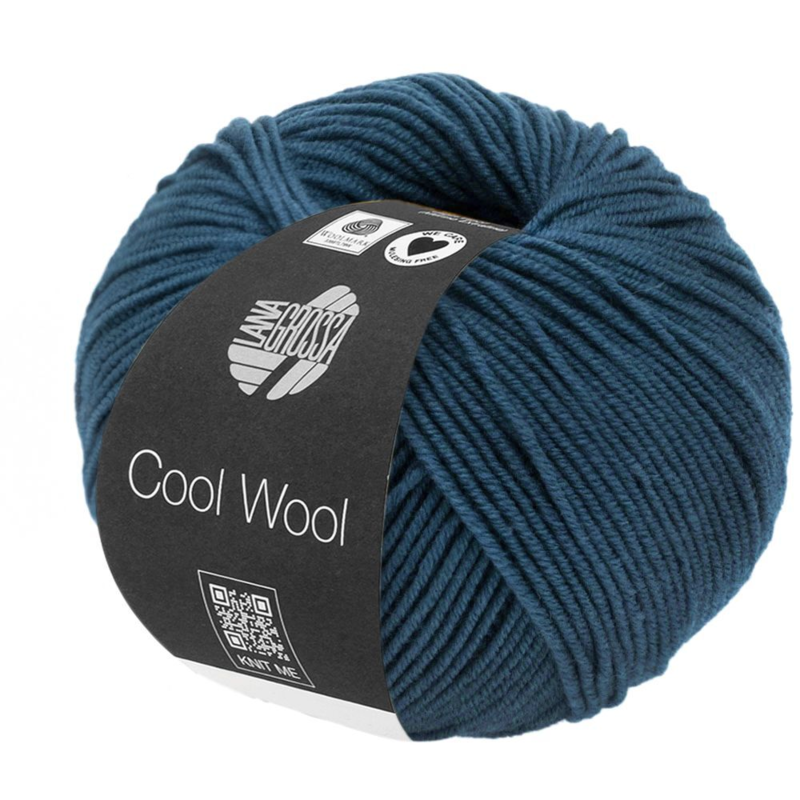 Lana Grossa Cool Wool 2050 Tumma petrooli