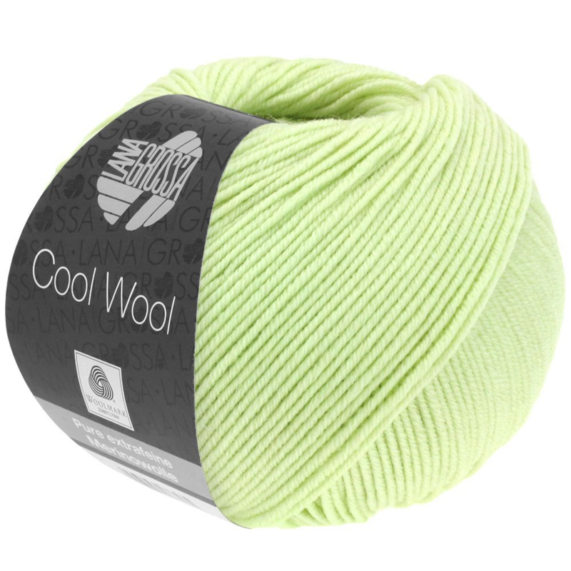 Lana Grossa Cool Wool 2077 Pastellinvihreä