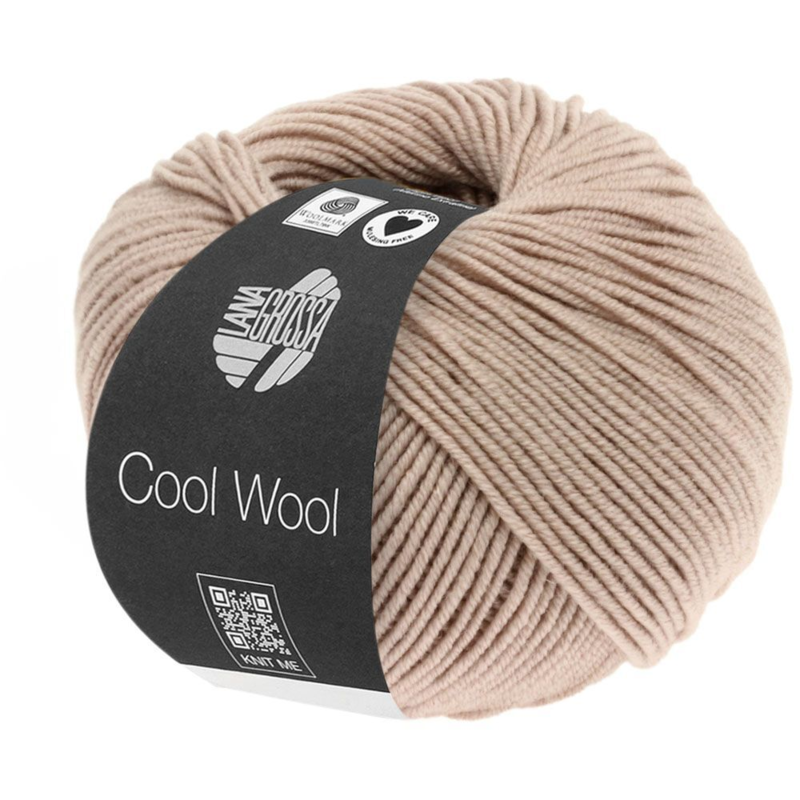 Lana Grossa Cool Wool 2010 Vaalea ruusupuu