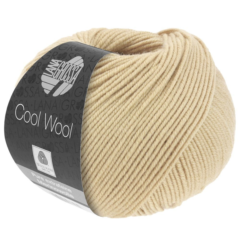 Lana Grossa Cool Wool 2107 Kermanvalkoinen