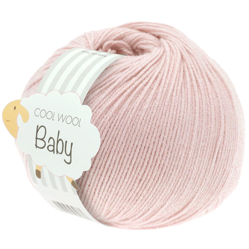 Lana Grossa Cool Wool Baby 267 Hento vaaleanpunainen