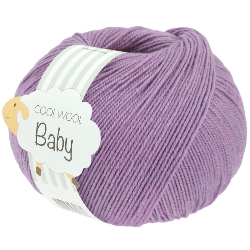 Lana Grossa Cool Wool Baby 328 Liila