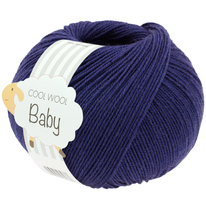 Lana Grossa Cool Wool Baby 327 Kuninkaansininen