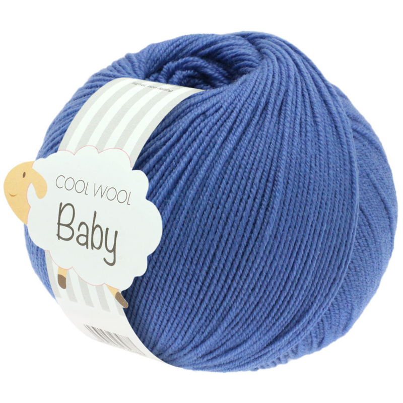 Lana Grossa Cool Wool Baby 209 Sininen