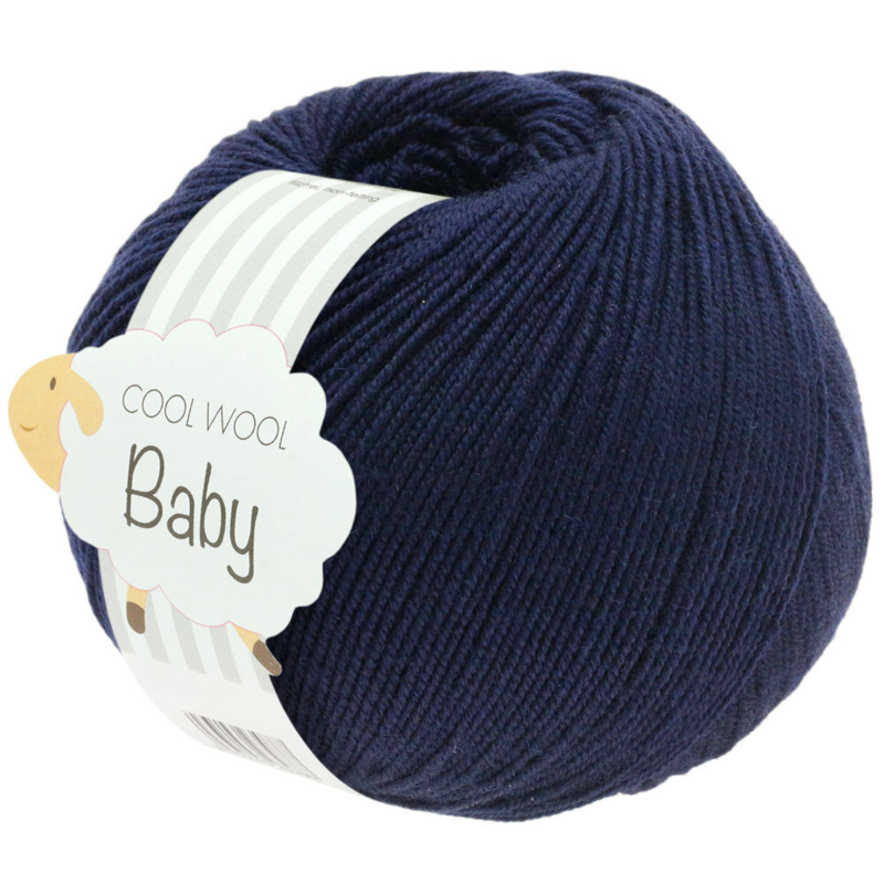 Lana Grossa Cool Wool Baby 210 Yönsininen