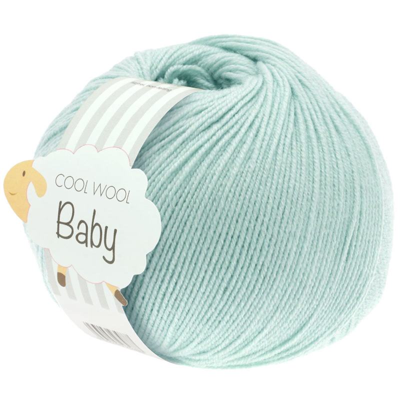 Lana Grossa Cool Wool Baby 257 Vaaleanturkoosi