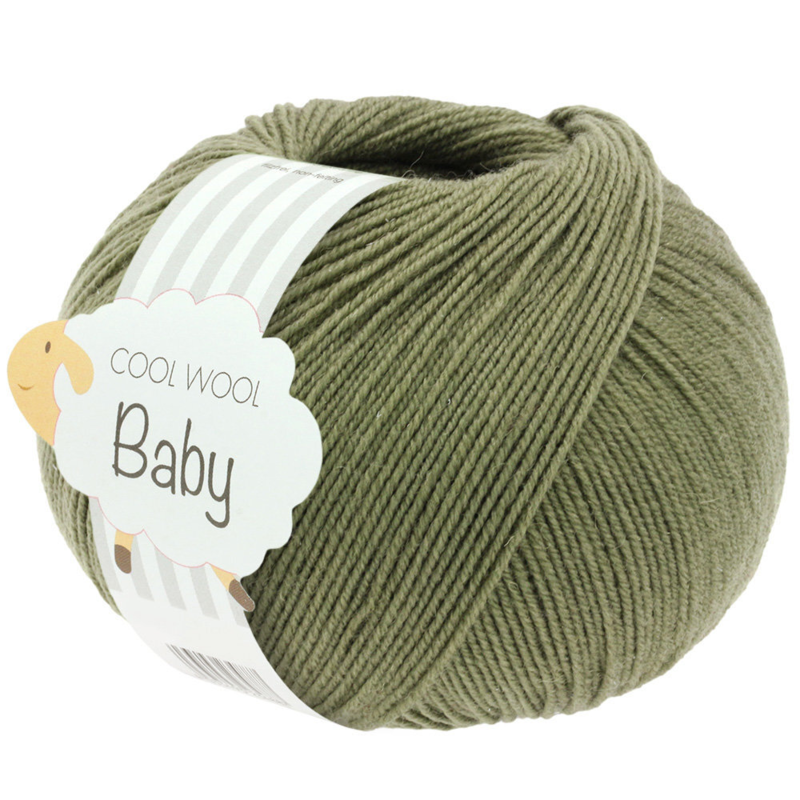 Lana Grossa Cool Wool Baby 287 Tummanoliivi