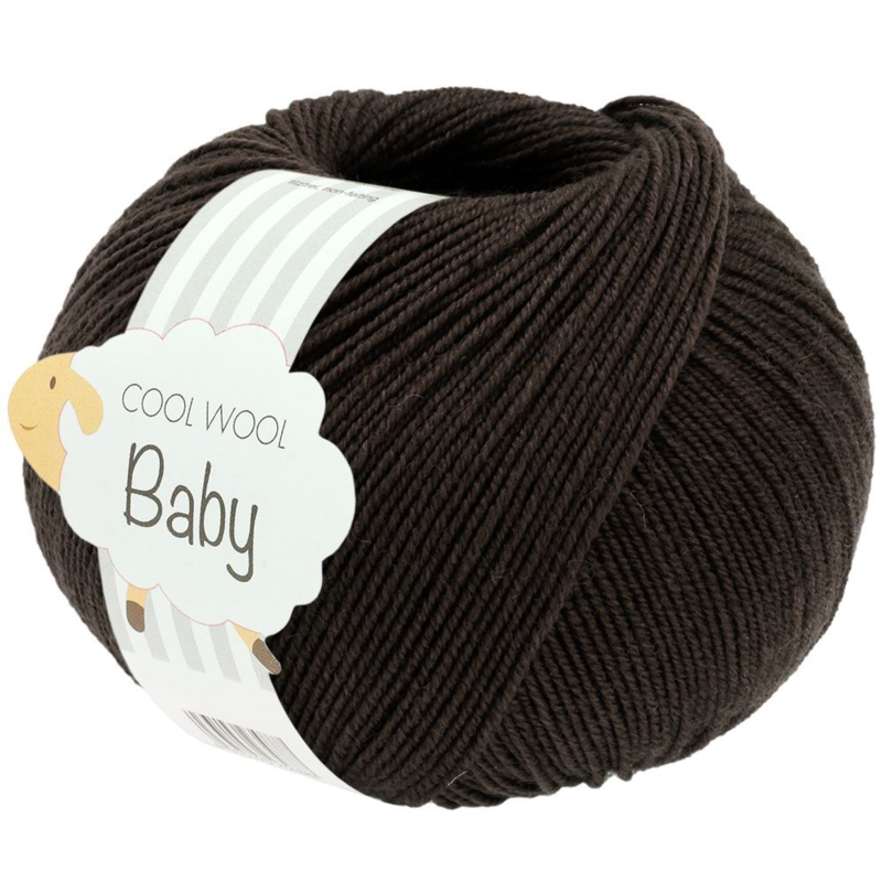 Lana Grossa Cool Wool Baby 339 Grafiitinharmaa