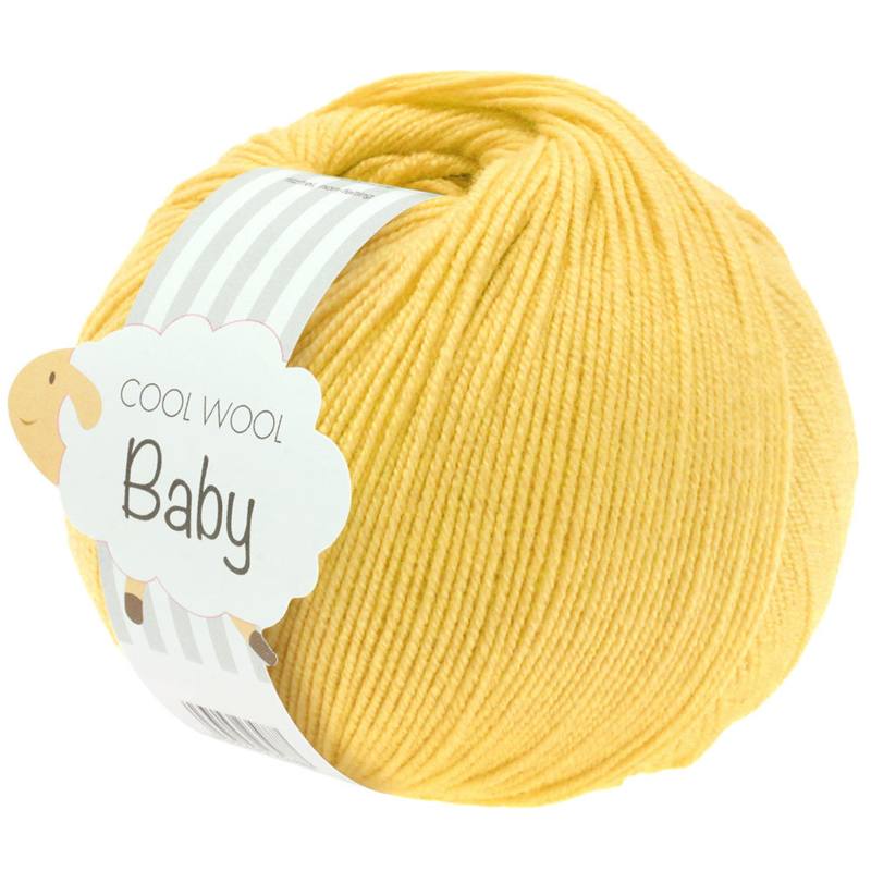 Lana Grossa Cool Wool Baby 273 Keltainen