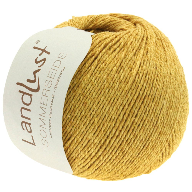 Lana Grossa Landlust Sommerseide 18 Kullankeltainen