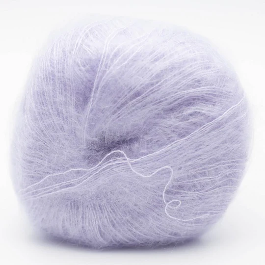 Kremke Soul Wool Silky Kid 14-4110 Vaalean violetti / sininen