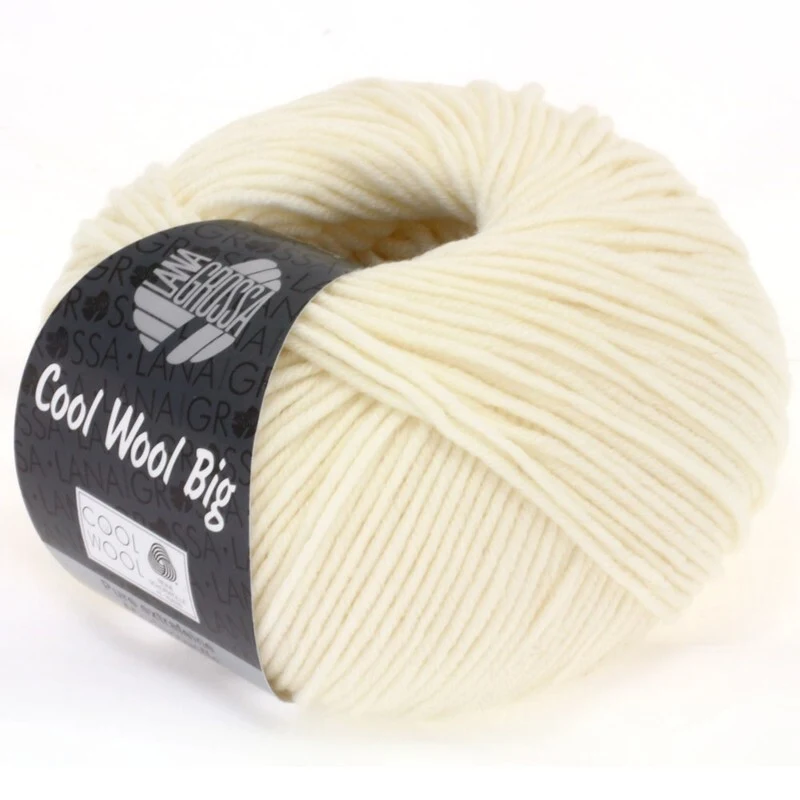 Cool Wool Big 601 Raaka valkoinen