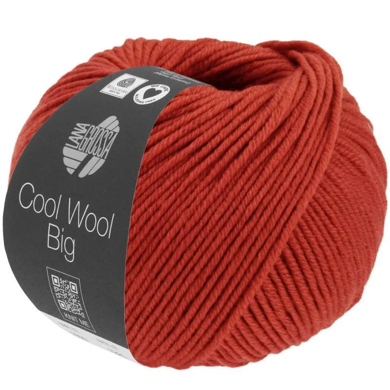 Cool Wool Big 1628 Punainen meleerattu