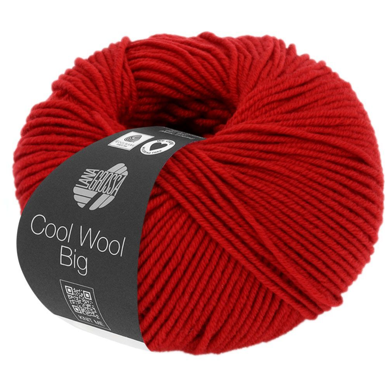 Cool Wool Big 924 Tummanpunainen