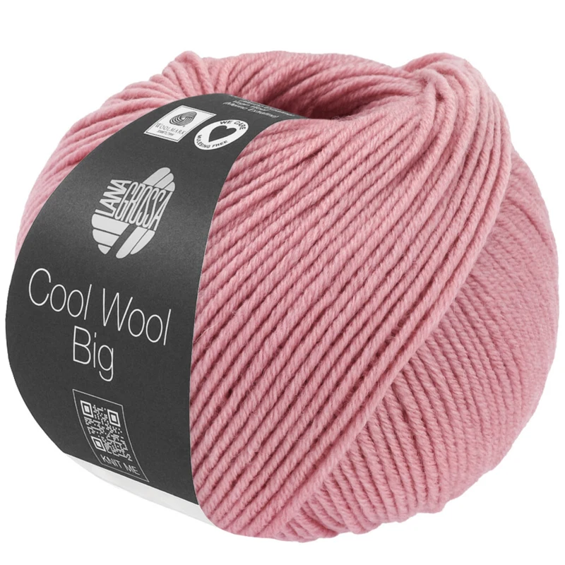 Lana Grossa Cool Wool Big 1697 Vaaleanpunainen meleerattu