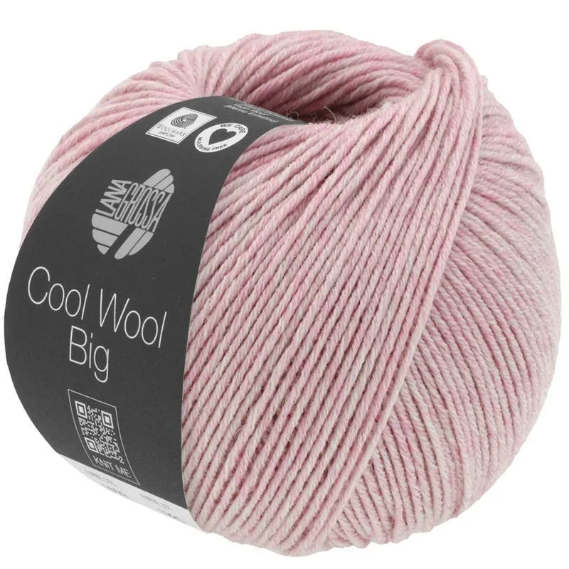 Cool Wool Big 1602 Vaaleanpunainen meleerattu