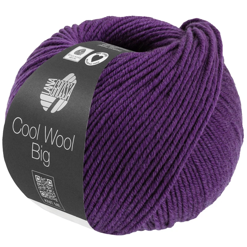 Lana Grossa Cool Wool Big 1699 Violetti meleerattu