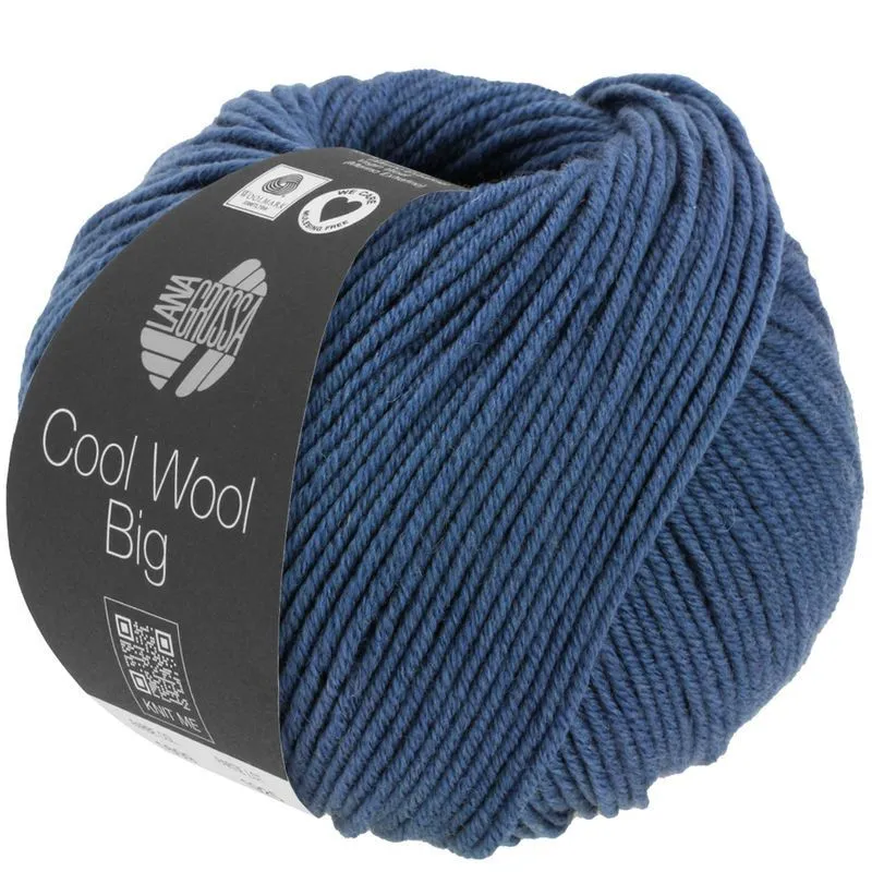 Cool Wool Big 1655 Tumman sininen meleerattu