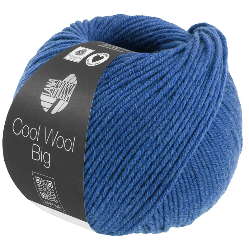 Lana Grossa Cool Wool Big 1703 Sininen meleerattu