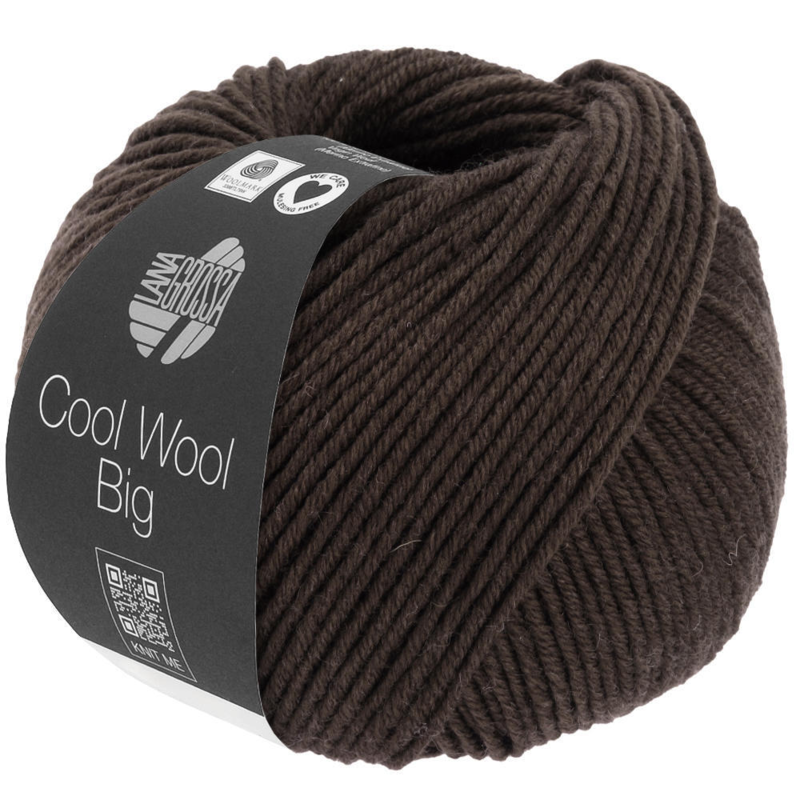 Cool Wool Big 1020 Mustanruskea