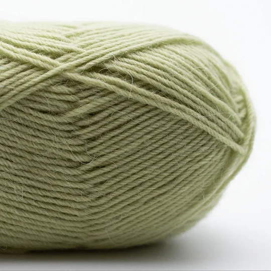 Kremke Soul Wool Edelweiss Alpaka 026 Limen vihreä
