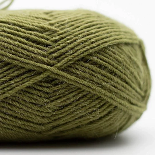 Kremke Soul Wool Edelweiss Alpaka 048 Oliivinoksa