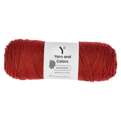 Yarn and Colors Amazing 029 Burgundinpunainen