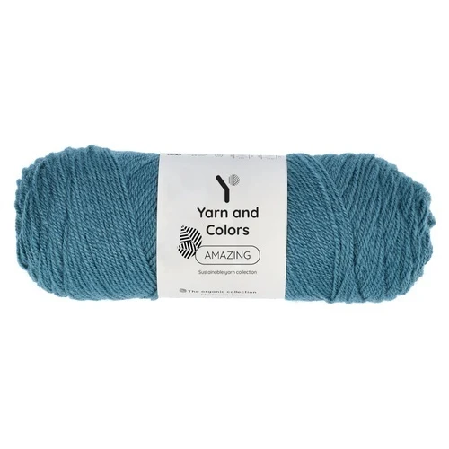 Yarn and Colors Amazing 069 Petroolin sininen