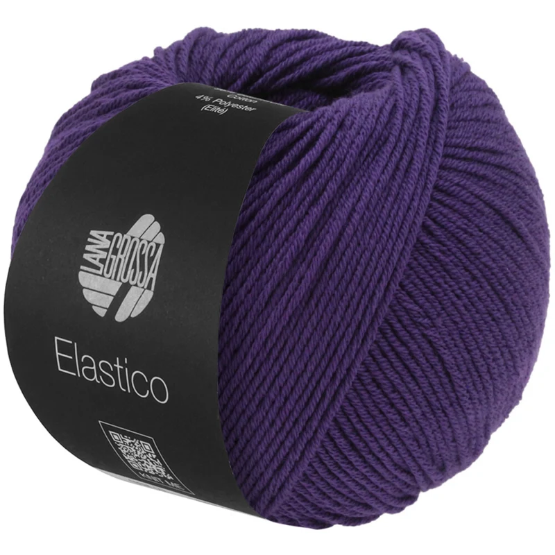 Lana Grossa Elastico 198 Tummanvioletti