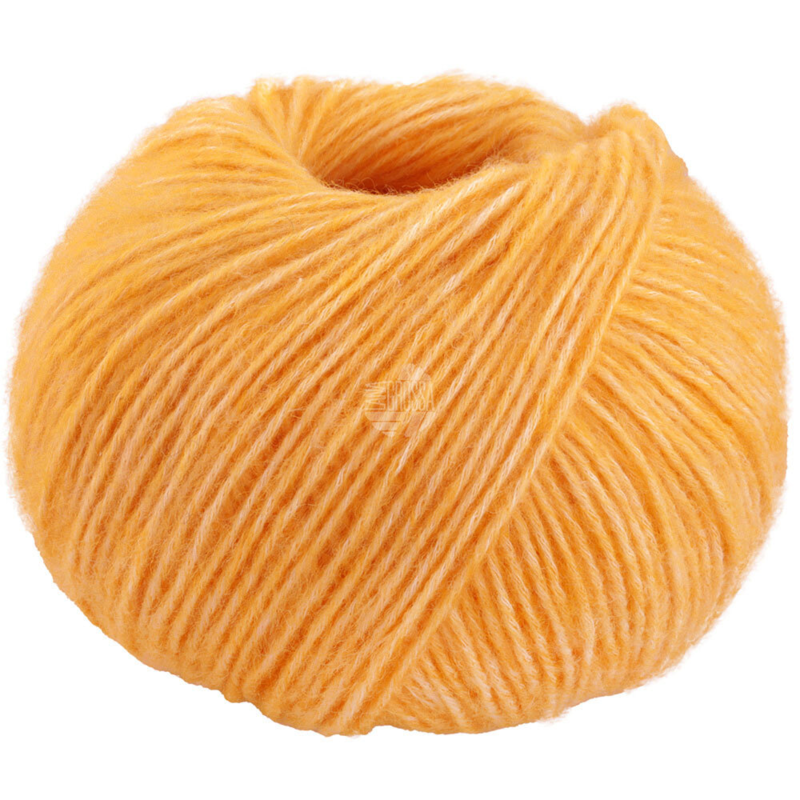 Lana Grossa Natural Alpaca Pelo 32 Auringonkeltainenmeleroitu