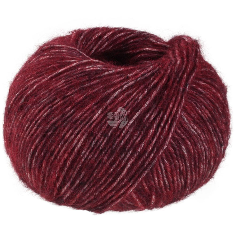 Lana Grossa Natural Alpaca Pelo 30 Bordeaux-meleroitu