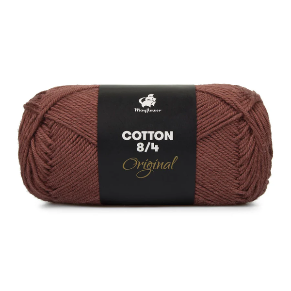 Mayflower Cotton 8/4 1437 Kastanjanruskea