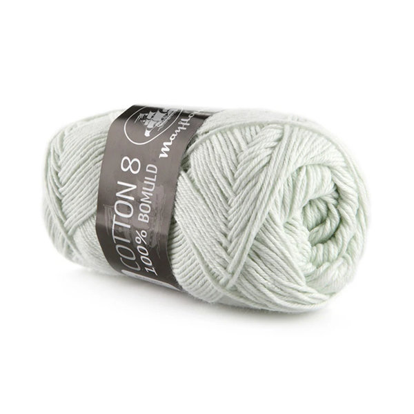 Mayflower Cotton 8/4 1486 Vaalea mintunvihreä