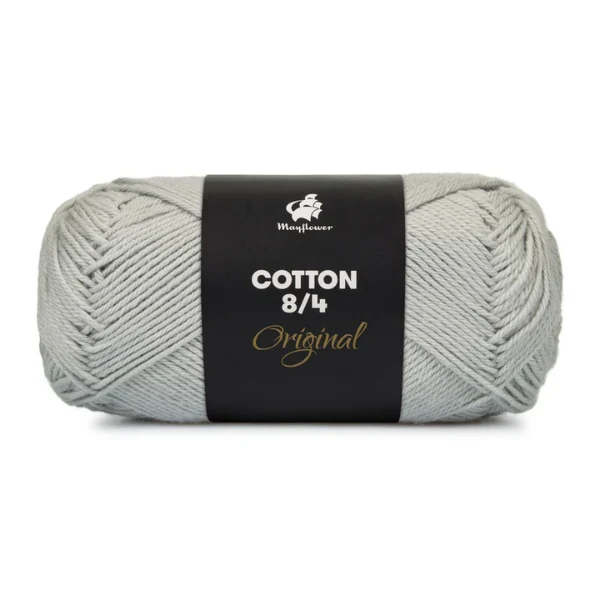 Mayflower Cotton 8/4 1440 Vaaleanharmaa