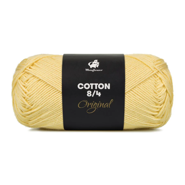 Mayflower Cotton 8/4 1404 Vaaleankeltainen