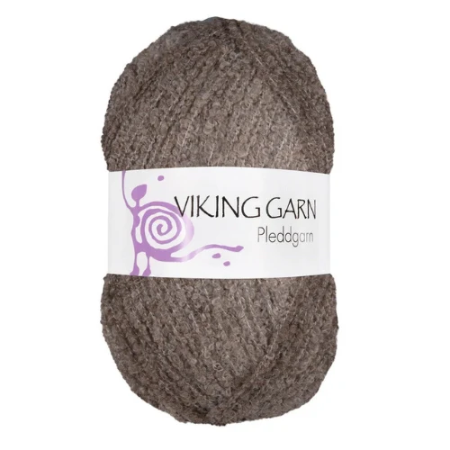 Viking Pleddgarn 707 Tummanruskea