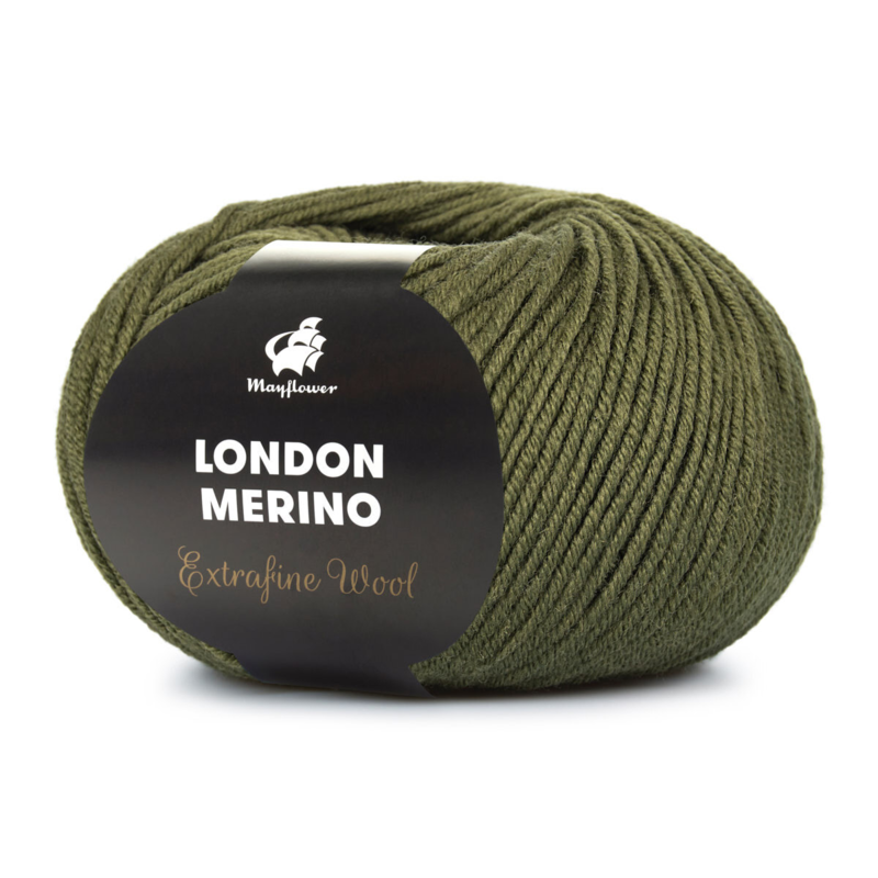 Mayflower London Merino 025 Armeijan vihreä