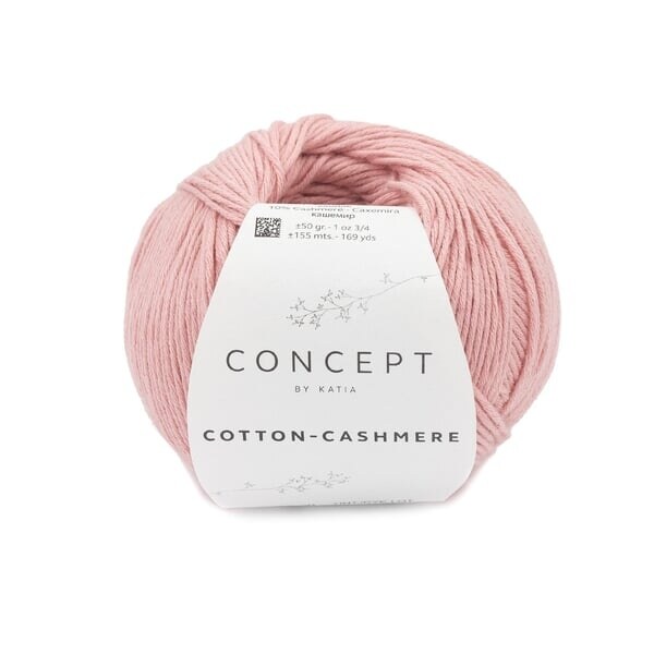 Katia Cotton-Cashmere 83 Ruusunpunainen