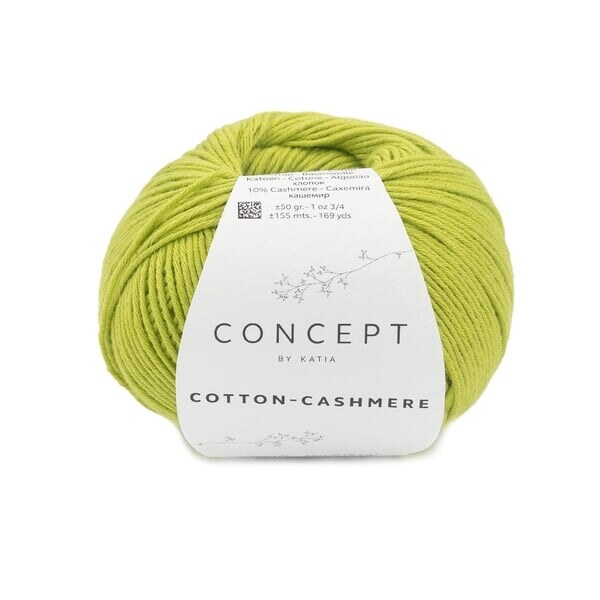 Katia Cotton-Cashmere 84 Pistaasi
