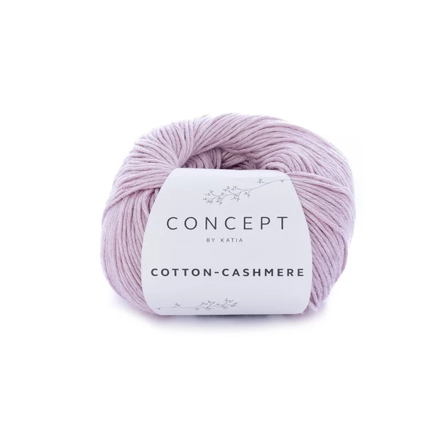 Katia Cotton-Cashmere 64 Vaalean violetti