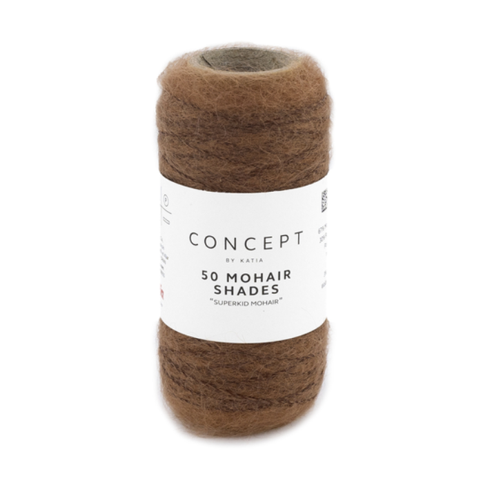 Katia 50 Mohair Shades 57 Ruskea
