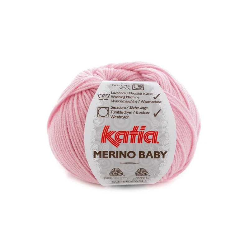 Katia Merino Baby 092 Vaaleanpunainen