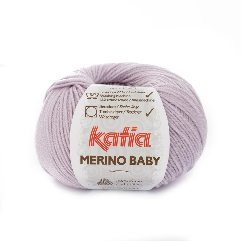 Katia Merino Baby 066 Vaalean violetti