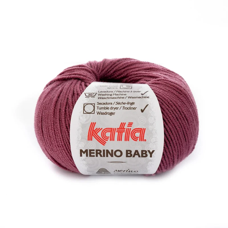 Katia Concept Merino Baby 078 Tumman violetti