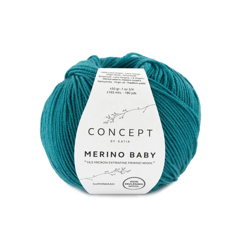 Katia Concept Merino Baby 075 Smaragdi
