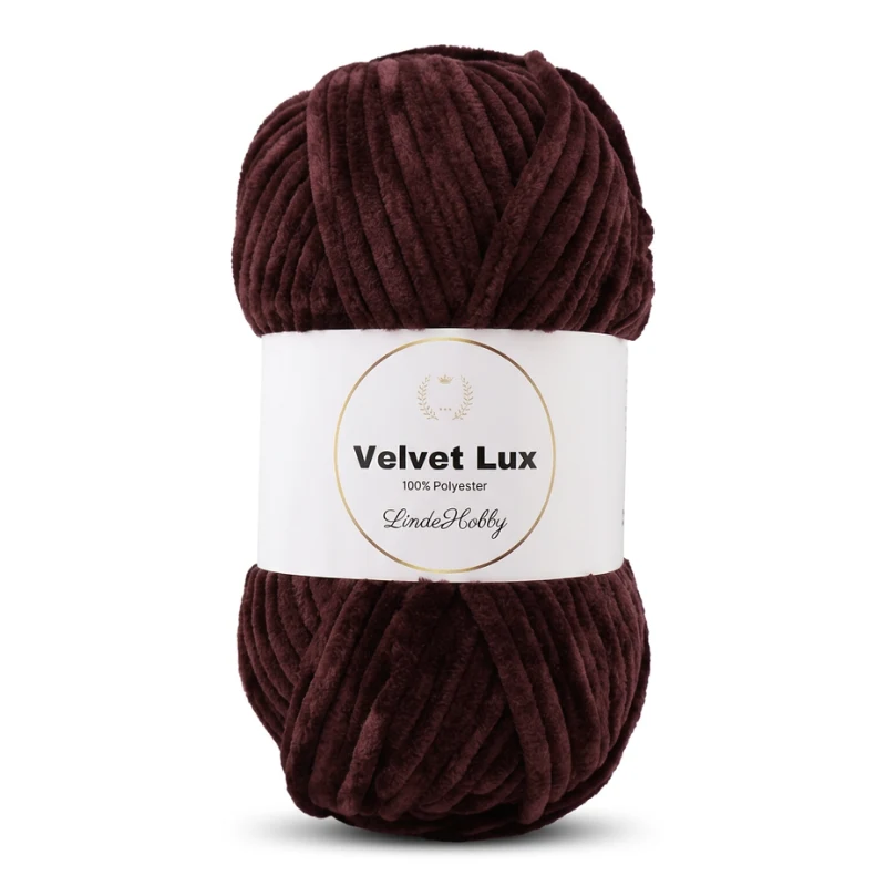 LindeHobby Velvet Lux 57 Tumma luumu