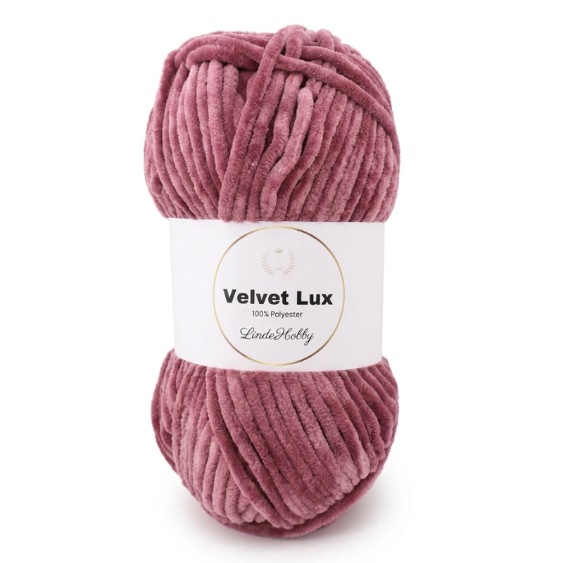 LindeHobby Velvet Lux 53 Murrettu malva
